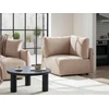 Sofa Beliani MESNALI Boucle smėlio spalvos kampinis modulis
