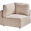 Sofa Beliani MESNALI Boucle smėlio spalvos kampinis modulis