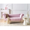 Sofa Beliani NANTILLY gultas iš veliūro, šviesiai violetinės spalvos