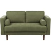 Sofa Beliani NURMO 3 vietų poilsio komplektas tamsiai žalias