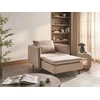 Sofa Beliani Šezlongas EGERIS, smėlio spalvos