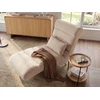 Sofa Beliani Šezlongas RIVES Boucle smėlio spalvos