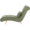 Sofa Beliani Šezlongas RIVES žalias