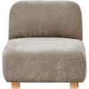 Sofa Beliani Vienvietis modulis AMLI smėlio spalvos