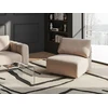 Sofa Beliani Vienvietis modulis „KIVVIK“ su buklė apmušalu, smėlio spalvos