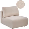 Sofa Beliani Vienvietis modulis „KIVVIK“ su buklė apmušalu, smėlio spalvos