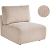 Sofa Beliani Vienvietis modulis MESNALI Boucle, smėlio spalvos