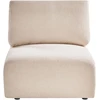 Sofa Beliani Vienvietis modulis MESNALI Boucle, smėlio spalvos