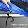 SPORTNOW batuto krašto danga Ø244 cm, apsauga nuo UV spindulių, atspari oro sąlygoms, batutų priedai