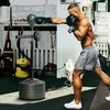 SPORTNOW bokso maišas, bokso stovas su bokso kamuoliu, refleksinis strypas, 1,63-2,05 m reguliuojamo aukščio stovintis bokso kamuolys su nagais, stovintis bokso treniruoklis boksui, HDPE, dirbtinė oda