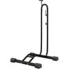 Sportnow Dviračių stovas vertikalus ir horizontalus dviračių stovas, atsparus oro sąlygoms, skirtas 6"-28" ir 700c dviračiams 45 x 44 x 118 cm, metalinis, juodas