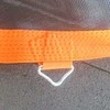 SPORTNOW kilimėlis šokinėjimui ant batuto, Ø323 cm, šokinėjimo kilimėlis, batuto priedai, batuto pakaitalas, juodas