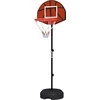 SPORTNOW reguliuojamas krepšinio stovas, krepšinio stovas su magnetiniu smiginiu, 129–179 cm