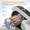 SPORTNOW mini elipsinis treniruoklis po stalu mini kryžiaus treniruoklis namams Elipsinis kojų treniruoklis su 10 žingsnių greičiu, LCD monitoriumi, nuotolinio valdymo pultu, skirtas biurui, senjorams