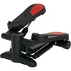 SPORTNOW mini stepperis namams Stepper namų treniruoklis su LCD ekranu, fitneso stepperis iki 100 kg kojoms treniruoti, namų biuro fitneso pratimai, juodas