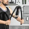 SPORTNOW Reguliuojamas Hidraulinis Rankų Treniruoklis 10-200kg (Power Twister) – Dilbių, Krūtinės ir Pečių Jėgos Treniruotėms Vyrams ir Moterims