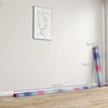 SPORTNOW balansavimo sija 2,4 m, sulankstoma, neslystantis pagrindas, vaikams nuo 3 metų, iki 80 kg, spalvota