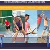 Sportnow Sulankstomas teniso tinklas, reguliuojamo aukščio 103/120/155H cm