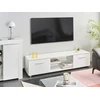 TV staliukas Beliani LED TV spintelė BANFF, balta