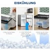 Ventiliatorius Homcom Mobilus oro vėsintuvas su drėkinimu, Oro aušintuvas 8 val. laikmatis 20㎡ 600W ABS 38,2x31,6x76cm