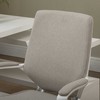 "Vinsetto" biuro kėdė biuro kėdė su sūpavimo funkcija atlošas reguliuojamo aukščio storas apmušalas ergonomiškas 360° pasukamas ratukais 62x69x92-100 cm