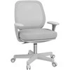 Vinsetto Biuro kėdė, Ergonomiška stalinė kėdė su pasukimo funkcija, Reguliuojamas aukštis 55 x 48 x 82,5–94,5 cm Pilka