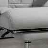 "Vinsetto" biuro kėdė su masažo funkcija, ergonomiška darbo kėdė su atsilenkimo funkcija, juosmens šildymu, reguliuojamo aukščio kompiuterio kėdė su atramomis kojoms, sukimo funkcija, pilka