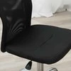 Vinsetto Ergonomiška biuro kėdė, keliamoji galia iki 100 kg - juoda