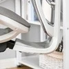 Vinsetto Ergonomiška biuro kėdė su galvos atlošu, juosmens pagalvėle, 3D porankis