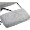 Vinsetto Ergonomiška biuro kėdė su šildymo ir vibracijos funkcija, atlenkimo funkcija, kojų atrama - Pilka 62 x 67 x 113-120 cm