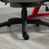 Vinsetto Ergonomiška kompiuterinių žaidimų kėdė su nuimama galvos ir juosmens pagalvėle, supimo funkcija, pilka 73x57x127-135 cm
