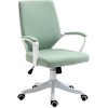 "Vinsetto" ergonomiška kompiuterio kėdė su supimo funkcija - Žalia+balta 62x69x92-100 cm