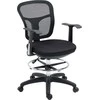Vinsetto Ergonomiška rašomojo stalo kėdė su kojų atrama 95-115 cm - juoda