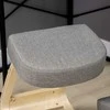Vinsetto Kniestuhl, Ergonominis Sėdmaišis, Paminkštintas Kėdė Sveikai Laysenai Laiky, Beržo Mediena, 120 kg Keliamoji Galia, Pilka
