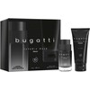 BUGATTI Dynamic Move Juodas for Men dovanų rinkinys (tualetinis vanduo 100ml + dušo želė 200ml)