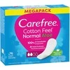 CAREFREE Cotton Feel Aloe Kelnaičių įklotai - normalūs, 1 pakuotė - 76 vnt.