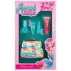 CHLAPU CHLAP Mermaid Magic II Wild Strawberry vaikiškas rinkinys su pinigine, nagų laku, lūpų blizgiu ir plaukų segtukais