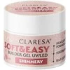 Artrozne CLARESA Soft&amp;Easy Builder Shimmery nagų formavimo gelis 90 g