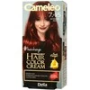 Ilgalaikiai plaukų dažai Delia Cameleo Omega +, 7.45 Intensive Raudona