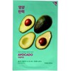 Holika Holika Pure Essence Mask Sheet - Avocado minkštinanti ir drėkinanti veido odą lakštinė veido kaukė su avokadų ekstraktu, 20 ml