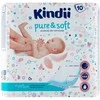 Kindii Pure &amp; Soft Vienkartiniai įklotai kūdikiams 1 pakuotė - 10 vnt
