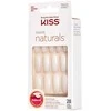 KISS Salon Artificial Nails Naturals - Walk on Air 1 pakuotė (28 vnt.)