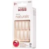 KISS Salon Artificial Nails Naturals - Go Rouge 1 pakuotė (28 vnt.)