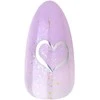 KISS Dirbtiniai nagai su klijais Gel Fantasy Jelly, One Day Jelly, Violetinė, Vidutinis migdolas