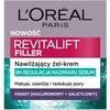 L'Oreal Paris Revitalift Filler Oil Control Day Gel-Kreminis drėkinamasis riebalų išsiskyrimą reguliuojantis gelis-kremas veidui, 50 ml