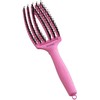 Rožinė OLIVIA GARDEN Amazonki Plaukų šepetys Fingerbrush Soft Rožinė Róż po zdrowie
