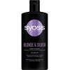 Syoss Skirtas šviesiems plaukams & Sidabrinis Violetinė Šampūnas Šampūnas moterims, 440 ml