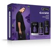 Sarantis STR 8 žaidimų dovanų rinkinys (po skutimosi 100 ml + purškiklis Deo 150 ml + dušo želė 250 ml)