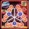 DOMESTOS Aroma Lux Dahlia Flower &amp; Dragonfruit tualeto blokelis 3 x 55 g