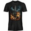 BLT Marškinėliai Guitar Skulls, Dydis: L